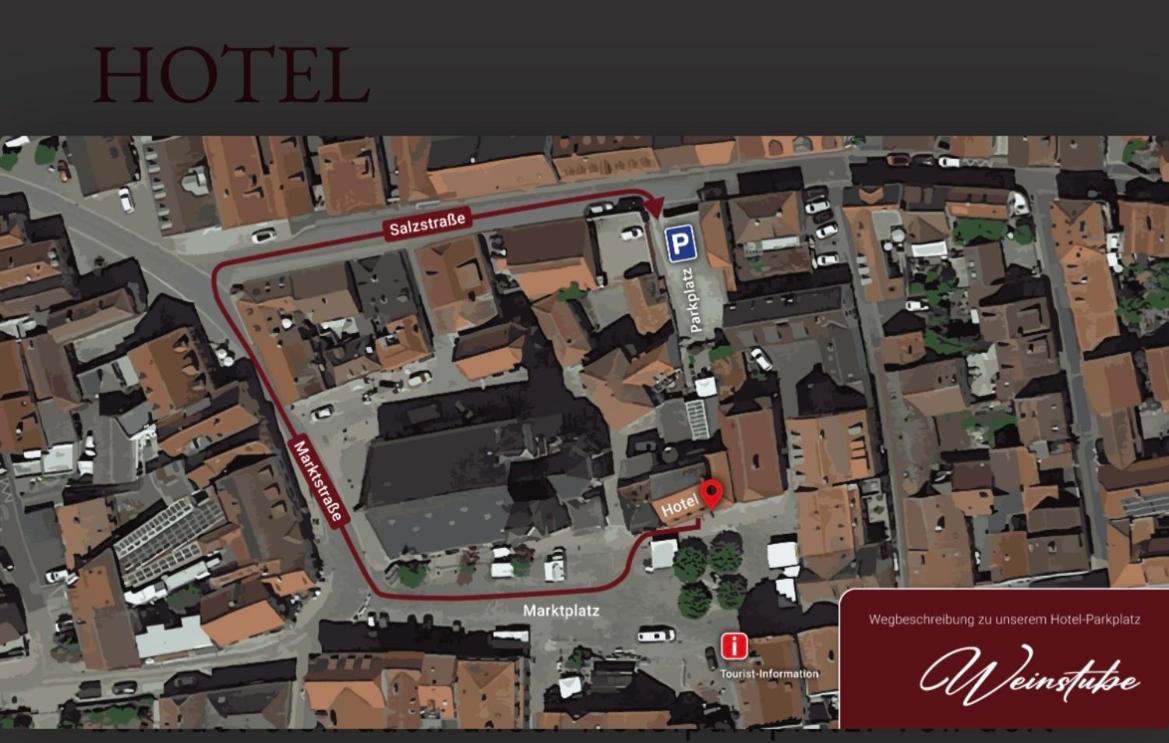 Hotel Weinstube Am Markt Gerolzhofen ภายนอก รูปภาพ